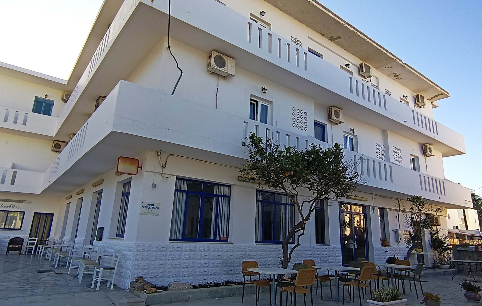 Serifos Beach Hotel in Livádion, Greece